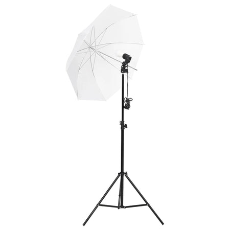 Kit Luci Softbox Professionale con Fondale Verde e Riflettore per Studio Foto