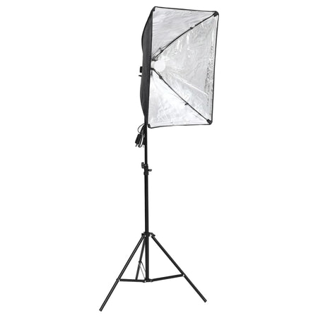 Kit per Studio Fotografico con Softbox Fondale e Riflettore 5 in 1 Portatile