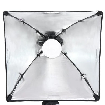 Kit Studio Fotografico con Set Luci Softbox, Fondale Bianco e Riflettore