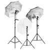 Kit per Studio Fotografico con Set Luci Fondale Verde e Riflettore 5 in 1