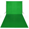 Kit Luci Softbox con Fondale Verde e Riflettore per Studio Fotografico