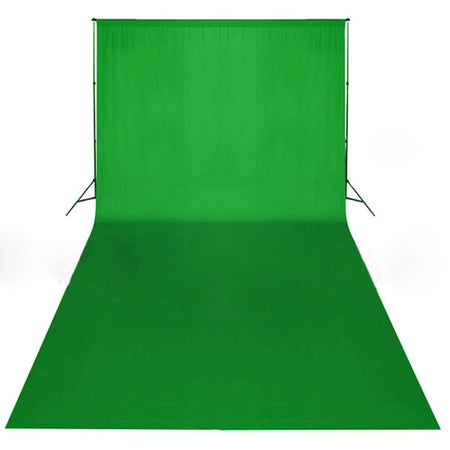 Kit Luci Softbox con Fondale Verde e Riflettore per Studio Fotografico
