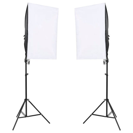 Kit Studio Fotografico con Luci Softbox Fondale Verde e Riflettore Pieghevole