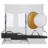 Kit Completo per Studio Fotografico con Softbox, Fondale e Riflettore