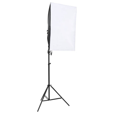 Set Luci Softbox con Fondale e Riflettore per Studio Fotografico Professionale