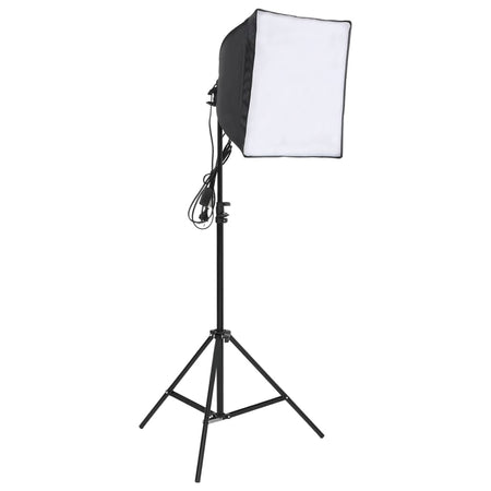 Kit Studio Fotografico con Luci Softbox, Fondale Verde e Riflettori