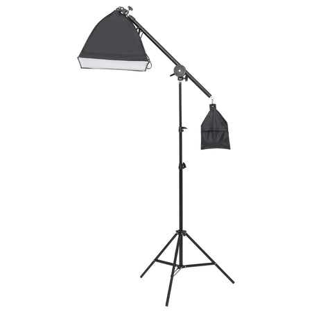 Kit Studio Fotografico con 3 Luci Softbox e Fondale Verde Green Screen