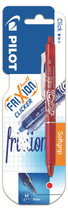 Pilot Penna A Sfera Frixion Cliker Cancellabile Rosso