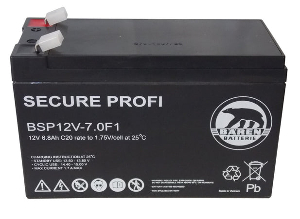 Batteria Piombo-Acido per UPS 12V 6,8 Ah, BSP12V-7.0F1