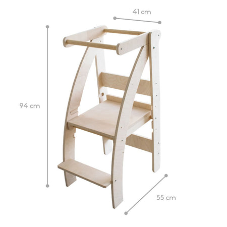 Torretta Montessori richiudibile, Learning Tower salvaspazio