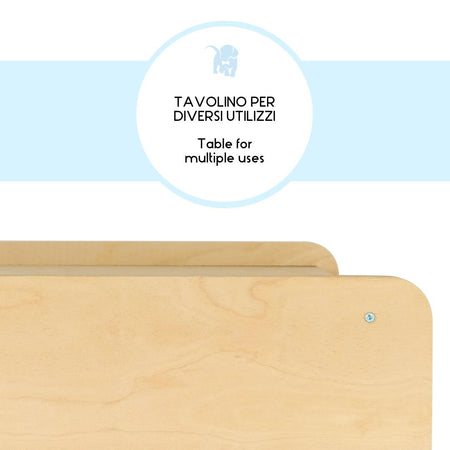 Tavolino con sedia Montessori