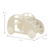 Libreria/Tavolino Montessori con ruote