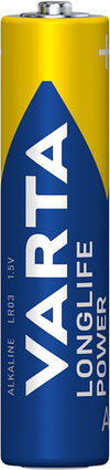 Blister 4 Batterie 1.5V Longlife Power Alcalina Ministilo AAA