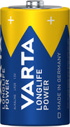 Blister 2 Batterie 1.5V Longlife Power Alcalina D Torcia