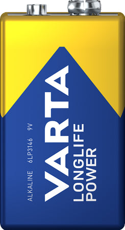 Blister 1 Batteria 9V Longlife Power Alcalina 6LP3146