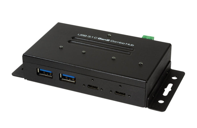 Hub USB-C&trade 3.1 Gen 2, 4 Porte in Metallo