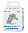 Supporto in Alluminio per Smartphone e Tablet Universale Silver