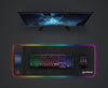 Tappetino Mouse Gaming XXL con LED RGB e Caricatore Wireless 10W