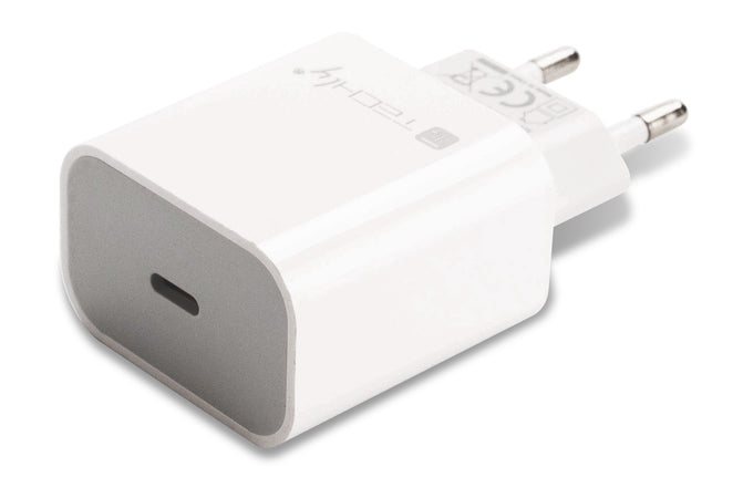 Caricatore Alimentatore USB-C&trade da Muro 20W PD per Smartphone o Tablet