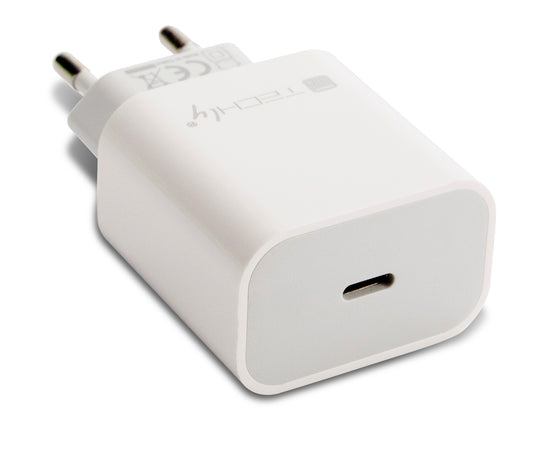 Caricatore Alimentatore USB-C&trade da Muro 20W PD per Smartphone o Tablet
