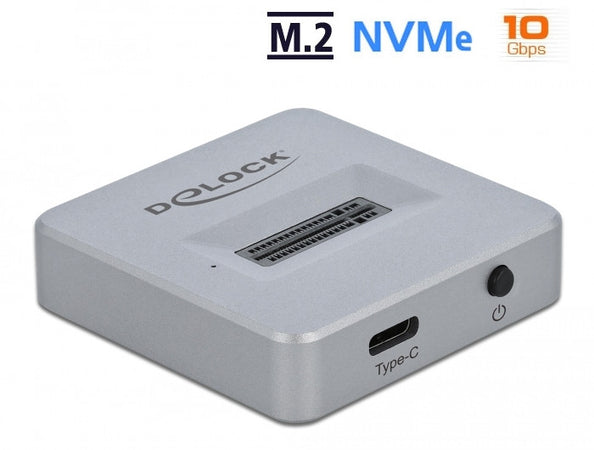 Docking Station per SSD M.2 NVMe PCIe SSD con USB Type-C&trade Femmina