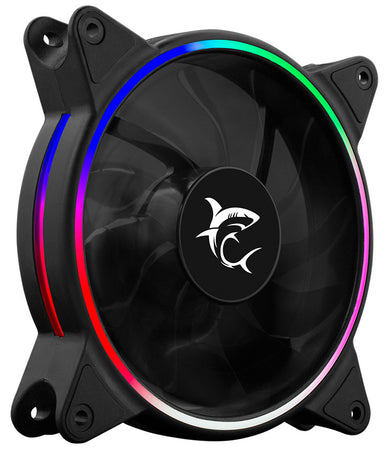 Ventola di Raffreddamento 4pin LED Rainbow Multicolor 120 mm PC Gaming