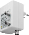 Amplificatore per Antenna Due Dispositivi (DVB-T / DVB-T2 / DVB-C) con Cavo