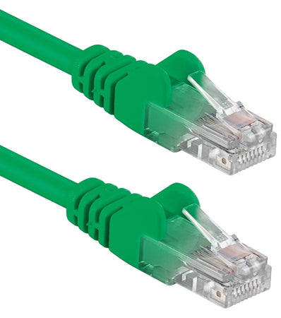 Cavo di rete Patch in CCA Cat.5E Verde U/UTP 10m
