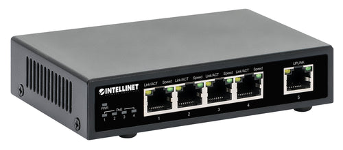 Ethernet Switch Gigabit PoE+ 5 porte