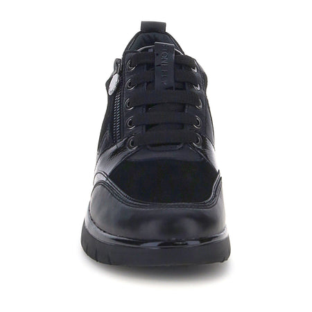 Stonefly sneakers donna Cleryn 16 pelle e camoscio nero 221685
