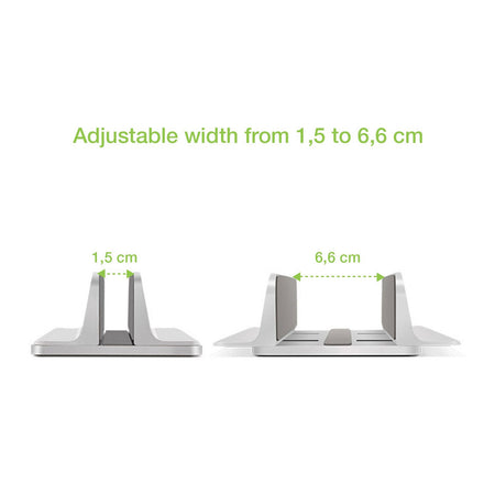 Supporto Verticale per Notebook in Alluminio