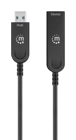 Cavo Ottico Attivo USB 3.2 Gen 2 SuperSpeed+ Active Optical Cable USB A M/F 30m