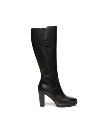 Nero Giardini stivali donna in pelle nero I514610D100