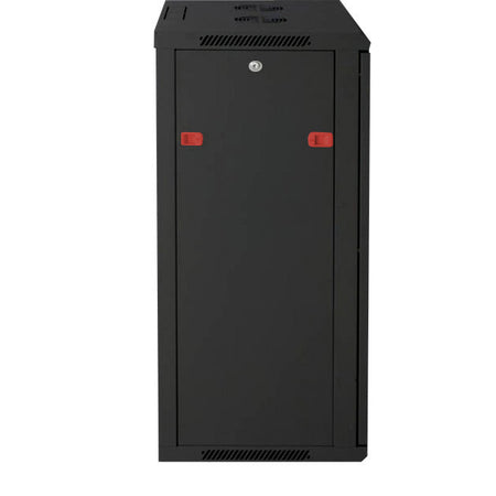 Armadio Rack 19'' a muro 20 unit&agrave sezione unica prof. 600mm Nero