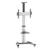 Supporto a Pavimento con una Mensola Trolley TV LCD/LED/Plasma 37-70''