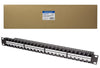 Pannello Patch 48 Posti 1HE Keystone Slim Senza Frutti Nero