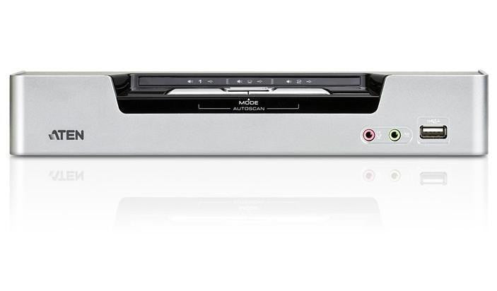Switch KVMP USB DVI Dual View a 2 porte, CS1642A