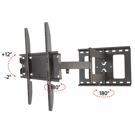 Supporto a Muro per TV LED LCD 23-55'' Estensibile Slim Full-Motion
