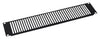 Pannello di Chiusura Ventilato 2U Nero per Rack Audio Video
