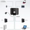 Switch di Condivisione Periferiche USB 2.0 a 4x4 porte, US424