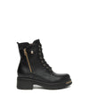 Nero Giardini anfibi donna in pelle nero I514861D100