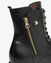 Nero Giardini anfibi donna in pelle nero I514861D100