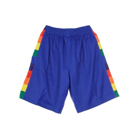 MITCHELL &amp; NESS Pantaloncino Basket Uomo Nba Swingman Short Hardwood Classics 1991-92 Dennug Road Original Team Colors da uomo