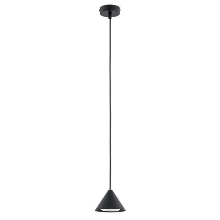 Sospensione Minimal Elit 1 Luce In Acciaio Oro