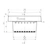 Assieme cestello braciere per stufe a pellet 100-07-001N