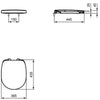 Ideal Standard - E712701 Copriwater Connect Soft Close Bianco ORIGINALE