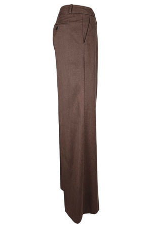 Kiltie Pantaloni Marrone da donna