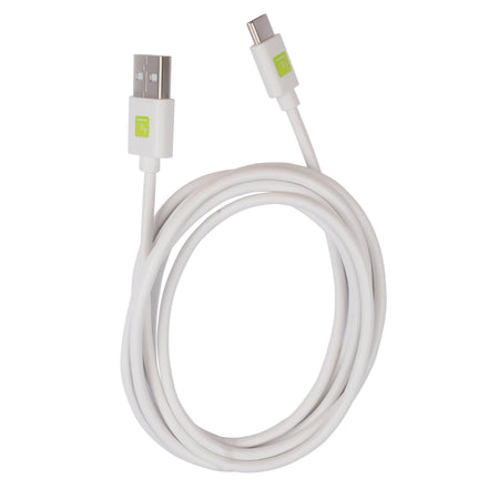Cavo USB A Maschio 2.0 / USB-C&trade Maschio 2m Bianco