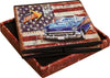 Biscottini Pouf contenitore richiudibile in ecopelle America Praticissimo 32x32x32