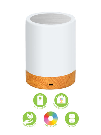 Lampada USB Smart Touch 5 Colori Selezionabili Regolazione Intensit&agrave